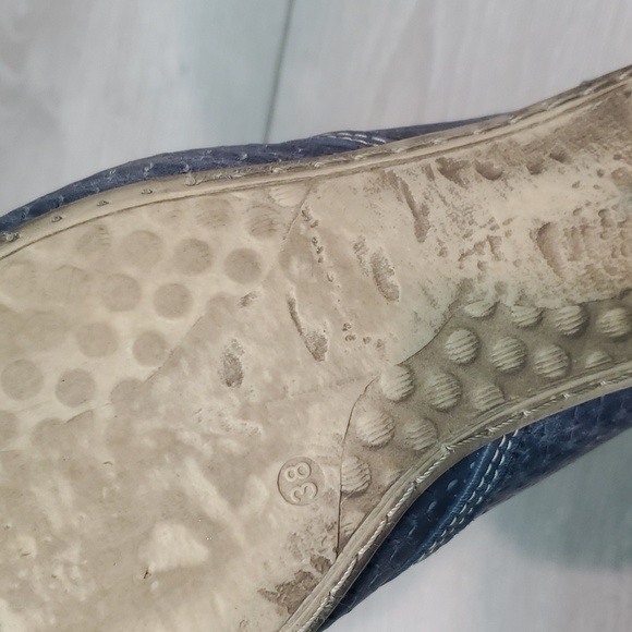 Taos Womens Leather Loafer Slip on shoes sz 38/7.5 - Picture 12 of 14